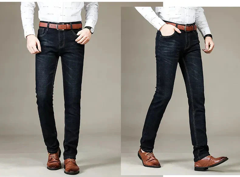 Heidi-Mode - Straight Cut Stretch Jeans for Men