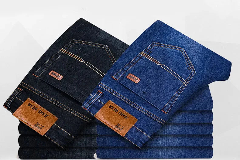 Heidi-Mode - Straight Cut Stretch Jeans for Men