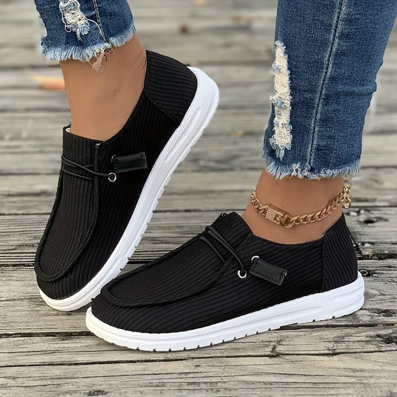 Alice Comfortable Loafer made of Canvas