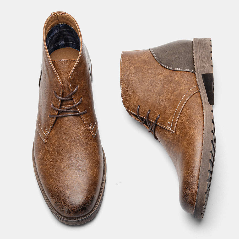 Ankle Boot Made of Real Vegan Leather