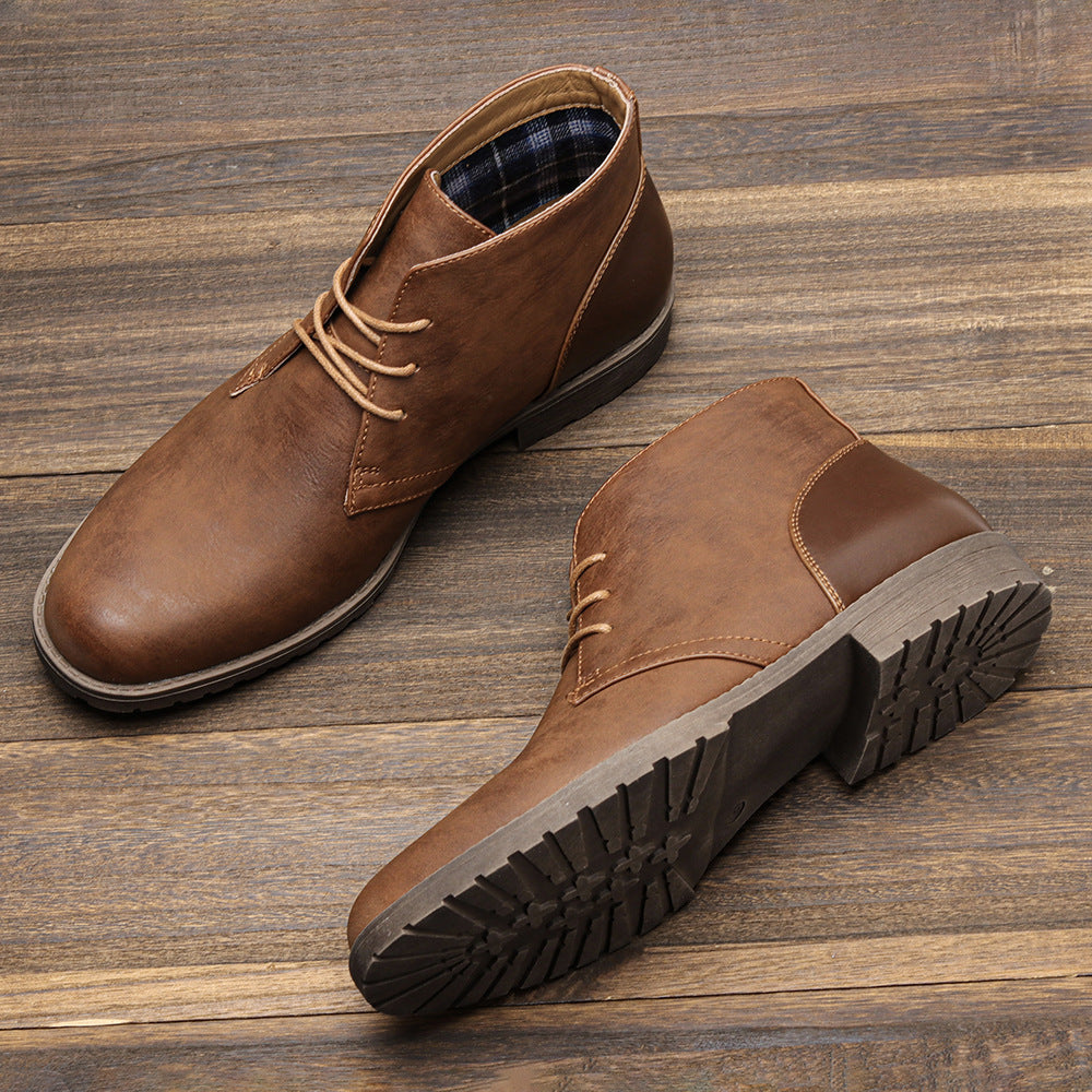 Ankle Boot Made of Real Vegan Leather