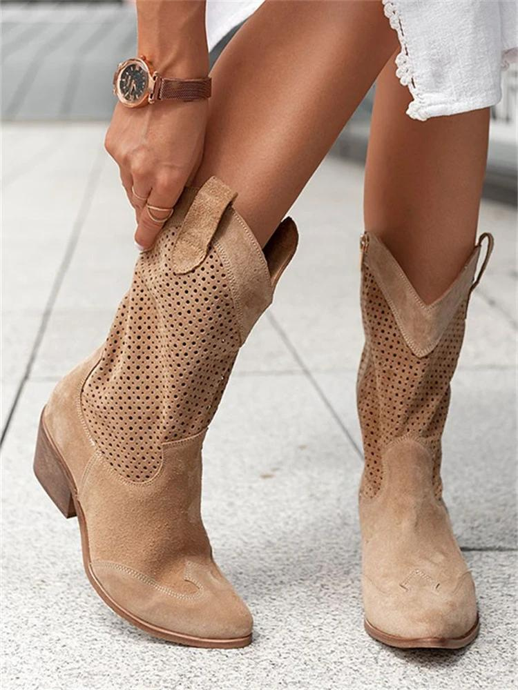 Breathable Cowboy Boots