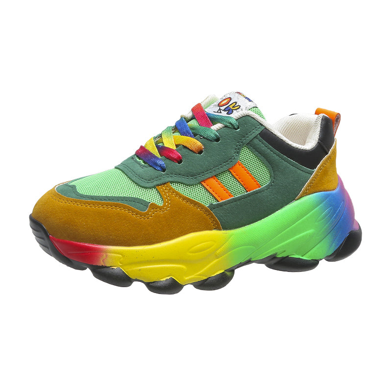 Colorful orthopedic sneakers with style