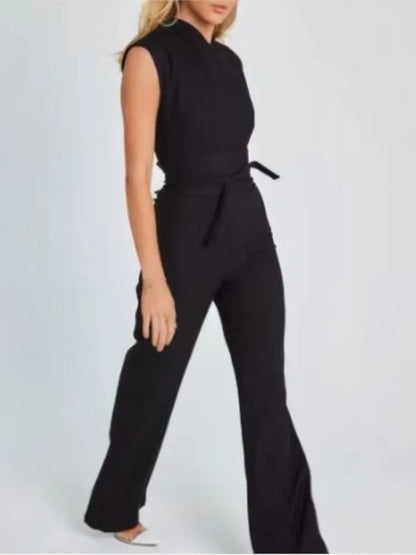 Joyce | Sleeveless Wide-Leg Jumpsuit