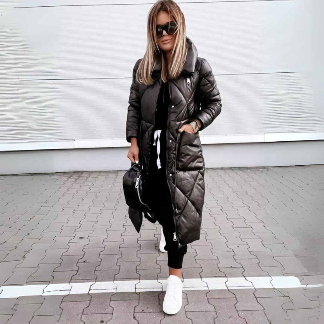Stella - Modern Quilted Coat