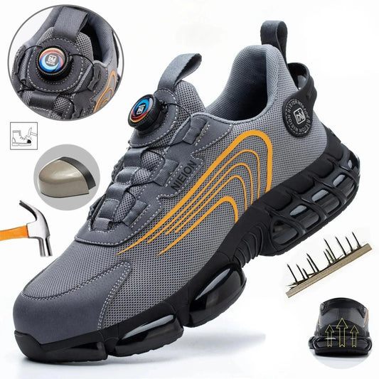 Heidi-Mode - Safety Shoes with Rotatable Buckle Closure