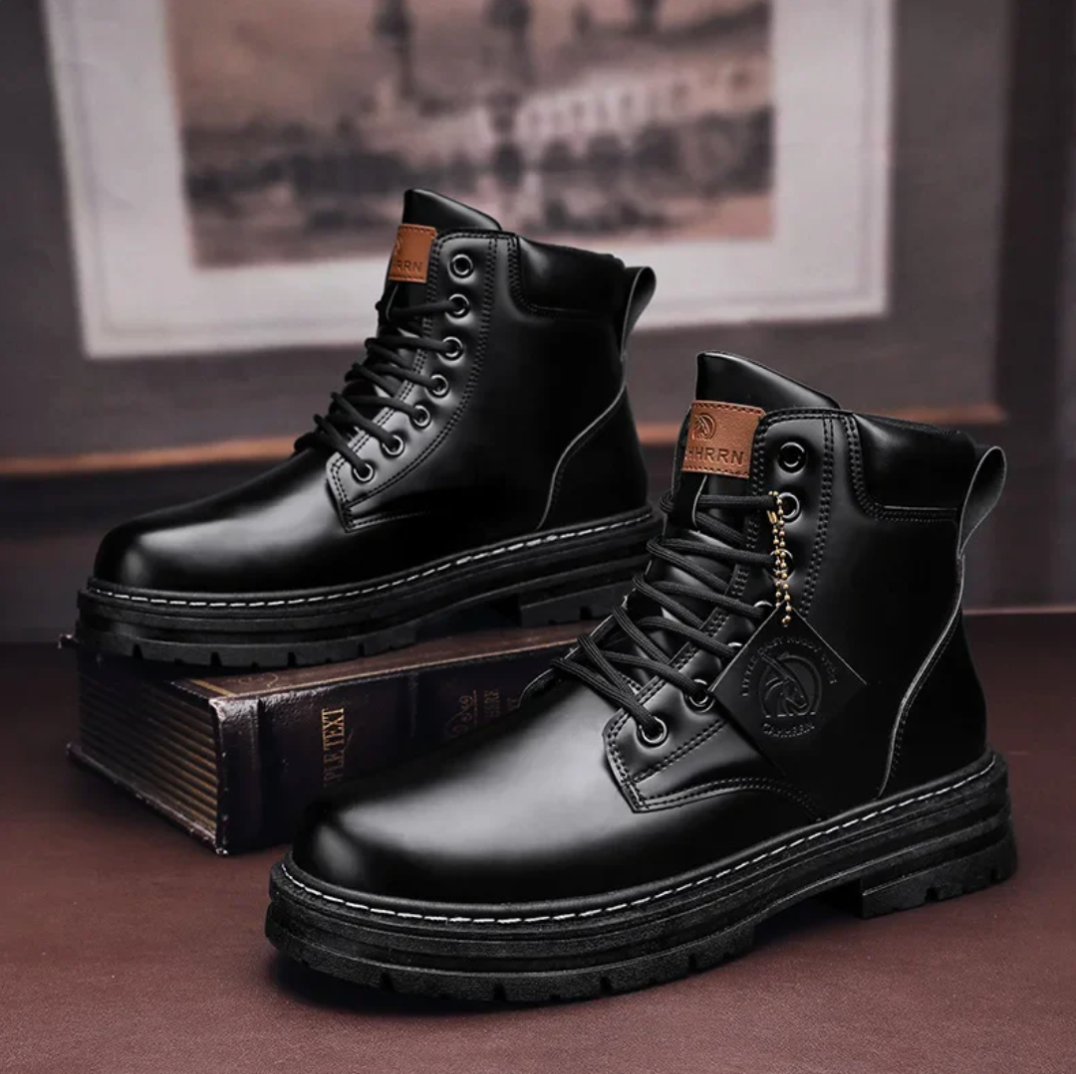 Heidi-Mode - Comfortable Lace-Up Boots for Men