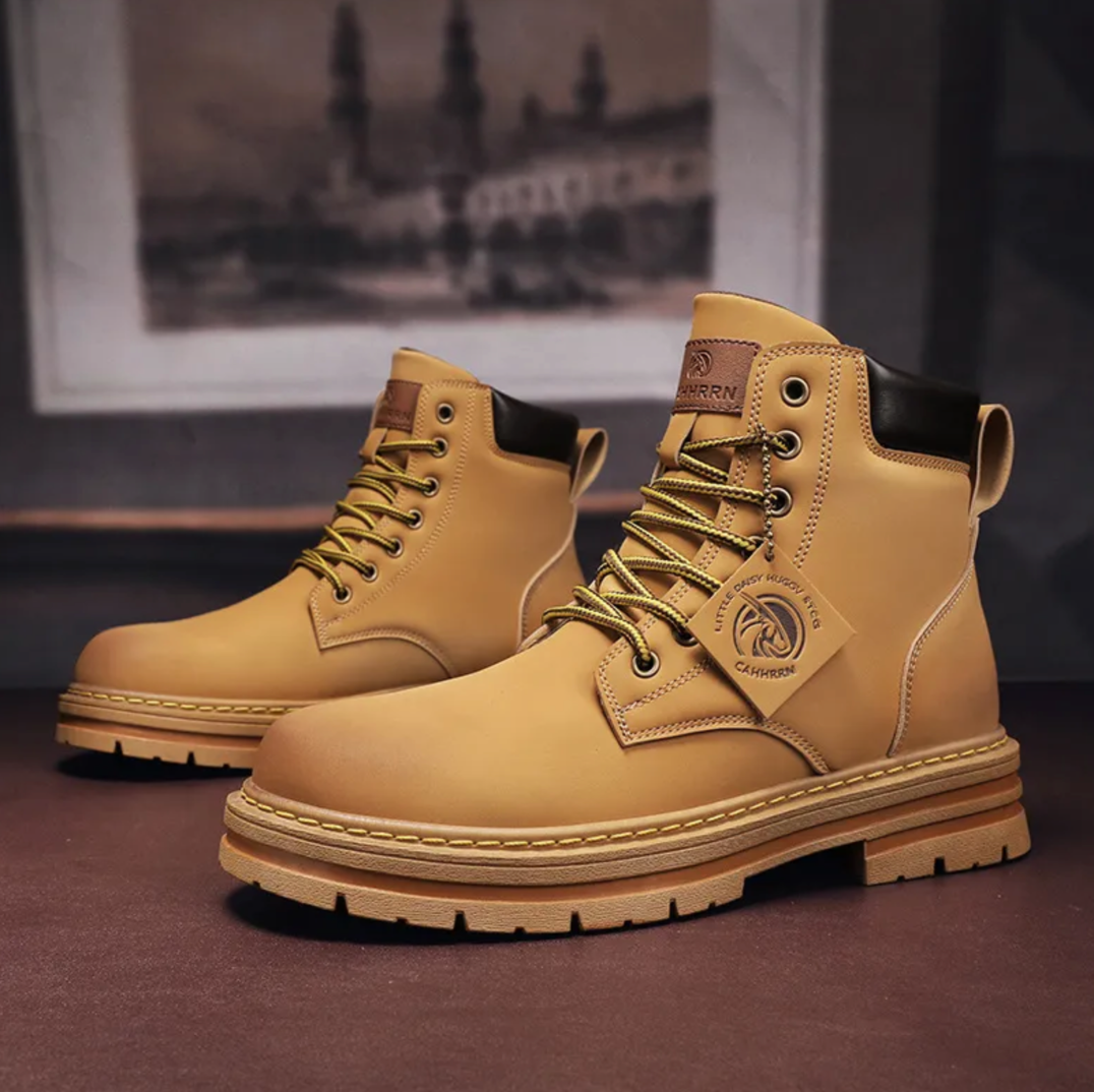 Heidi-Mode - Comfortable Lace-Up Boots for Men