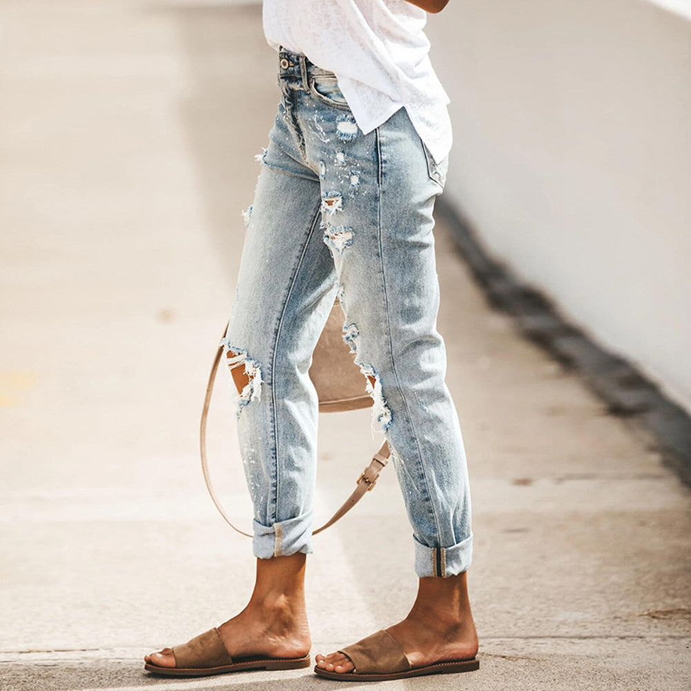 Denim with Holes