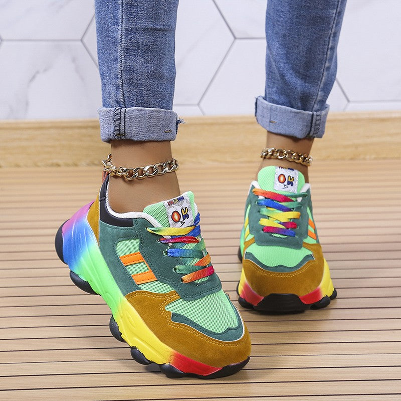 Colorful orthopedic sneakers with style