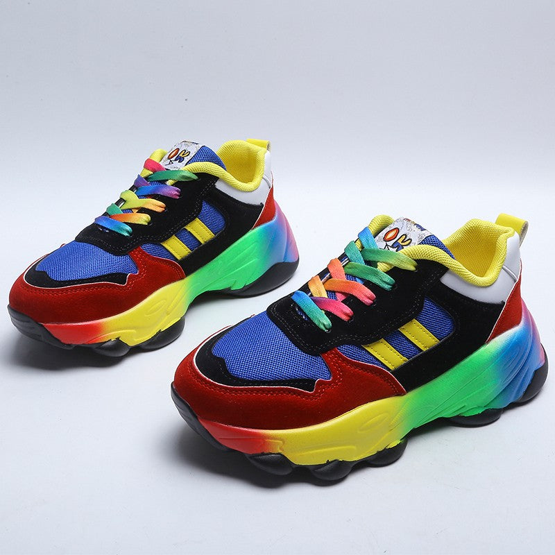 Colorful orthopedic sneakers with style