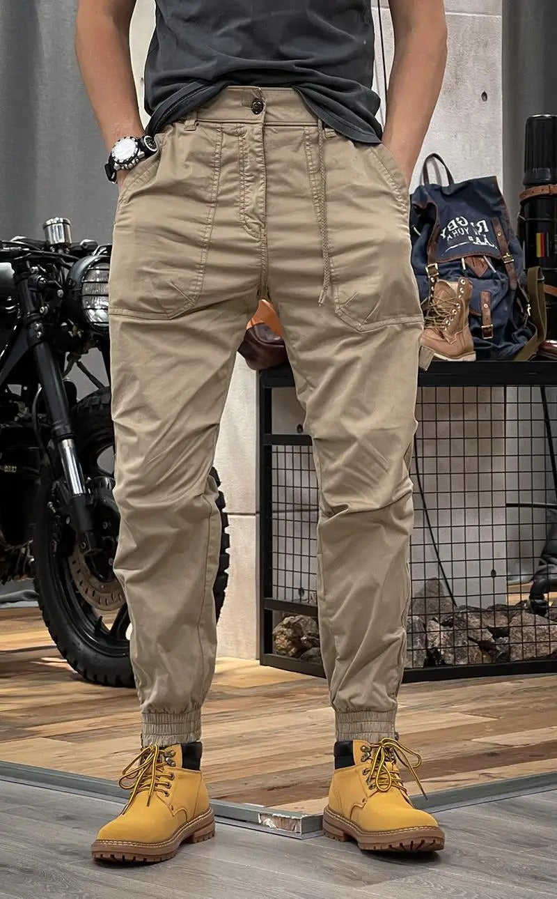 Heidi-Mode | Stretch Cargo Pants with Pockets