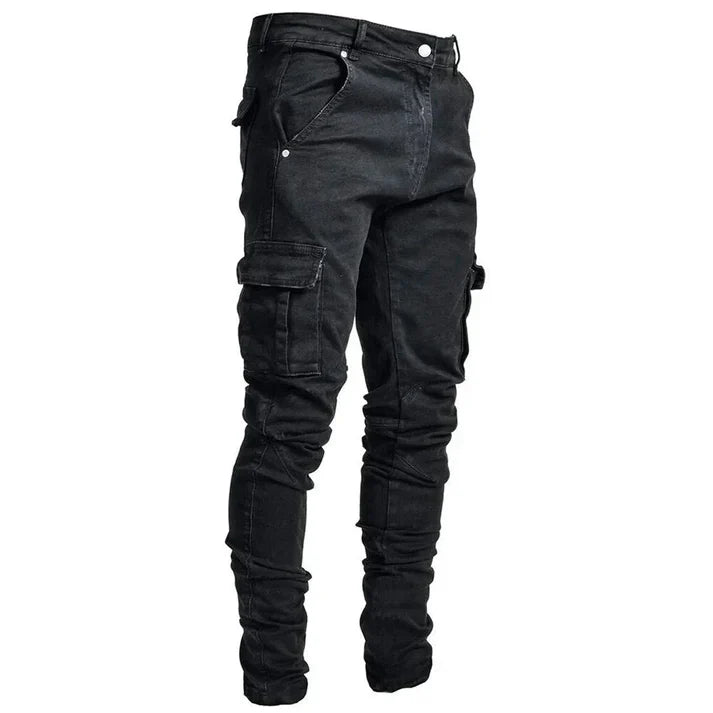 Heidi-Mode | Men's Denim Cargo Pants