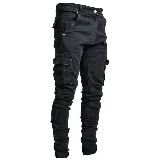 Heidi-Mode | Men's Denim Cargo Pants