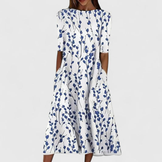 Sarah | Elegant Midi Dress