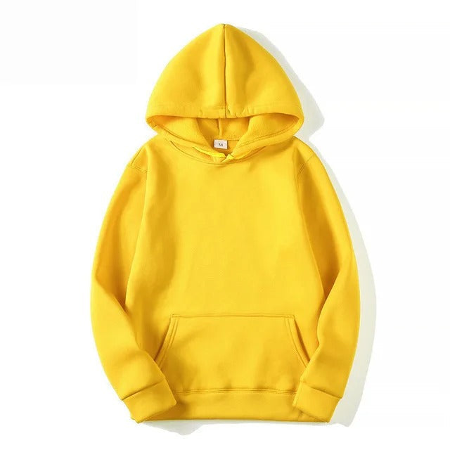 Heidi-Mode | Solid Color Cotton Hoodie for Women