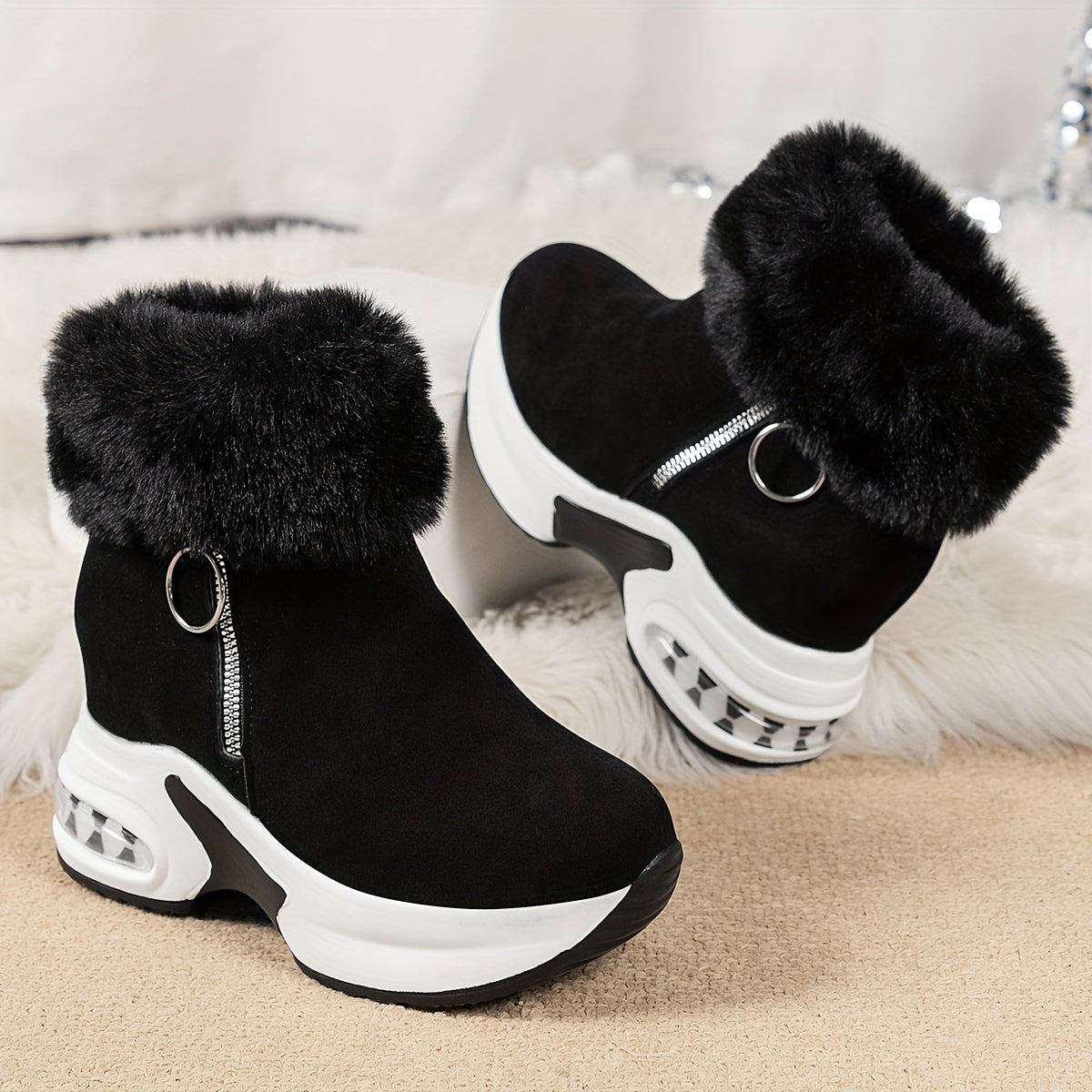 Orthopedic Boots with Plush Lining