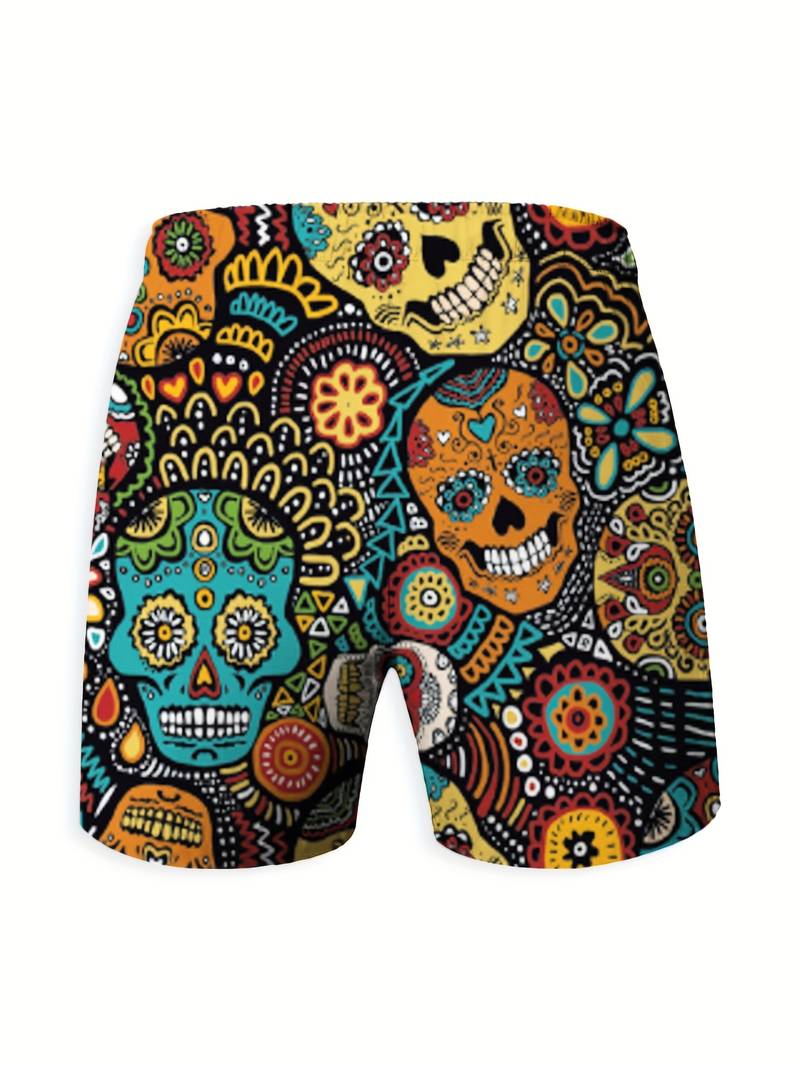 Heidi – Trendy Hawaii Shorts with Drawstring
