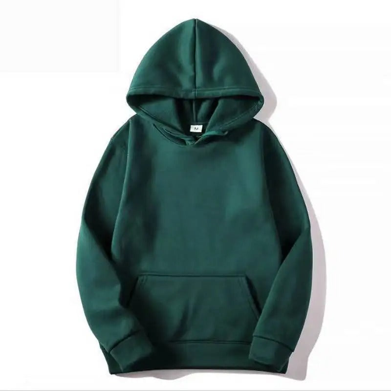 Heidi-Mode | Solid Color Cotton Hoodie for Women