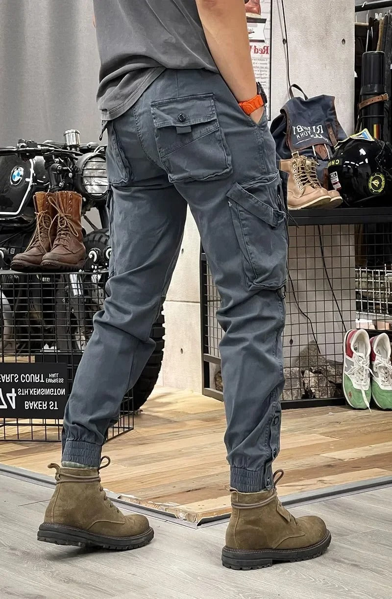 Heidi-Mode | Stretch Cargo Pants with Pockets