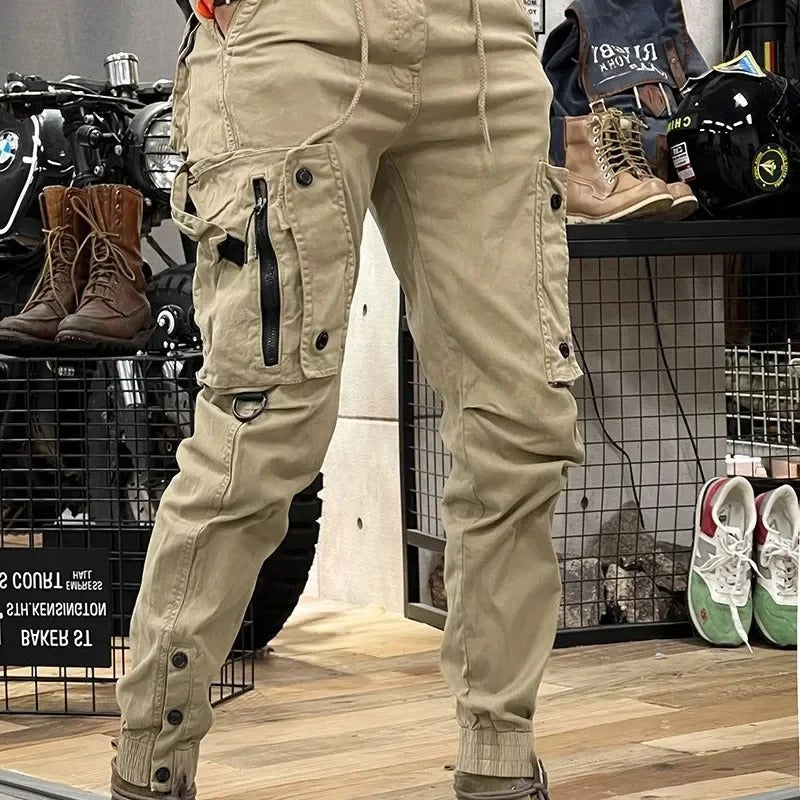Heidi-Mode | Stretch Cargo Pants with Pockets