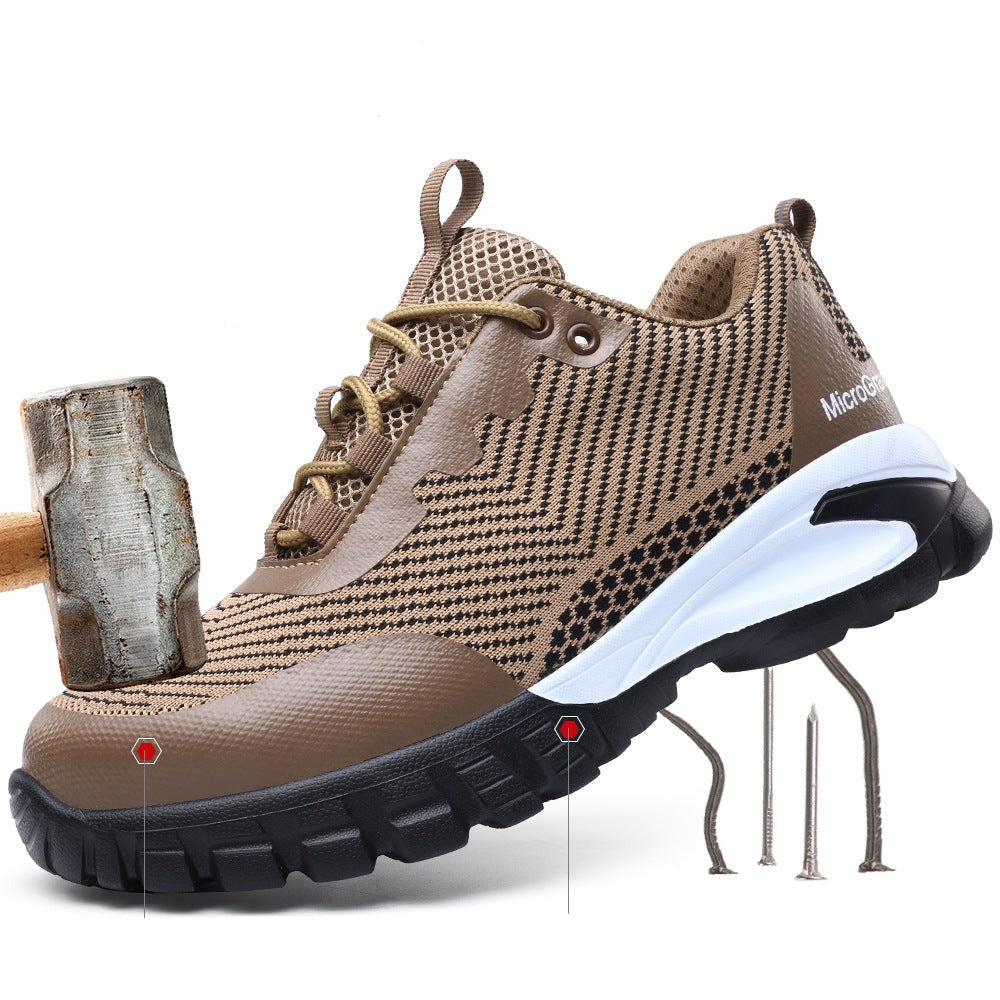 Heidi-Mode - Lightweight Black Safety Shoes