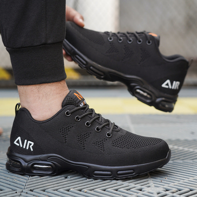 Heidi-Mode - Lightweight Black Safety Shoes