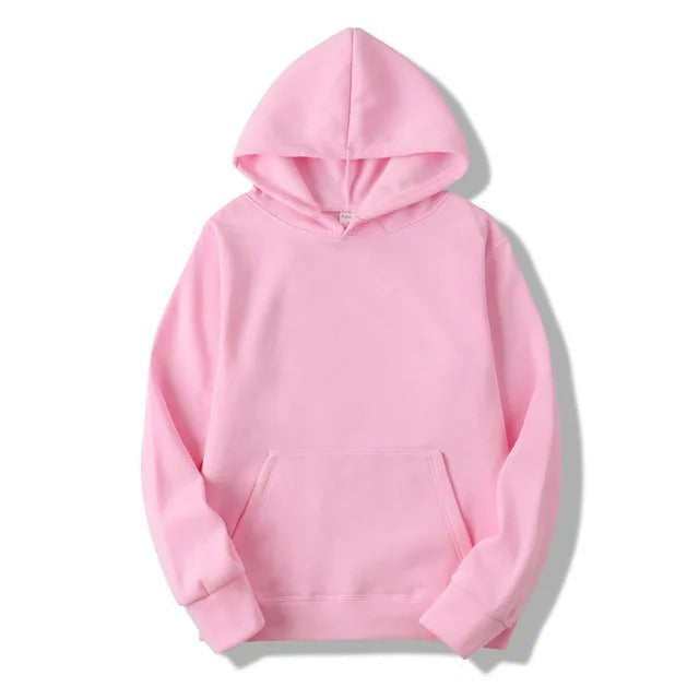 Heidi-Mode | Solid Color Cotton Hoodie for Women