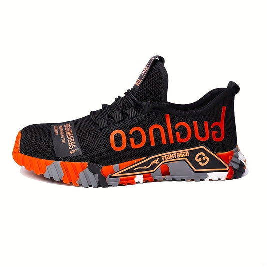 Bright Safety Shoes with Steel Toe