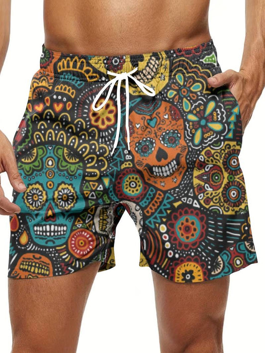 Heidi – Trendy Hawaii Shorts with Drawstring