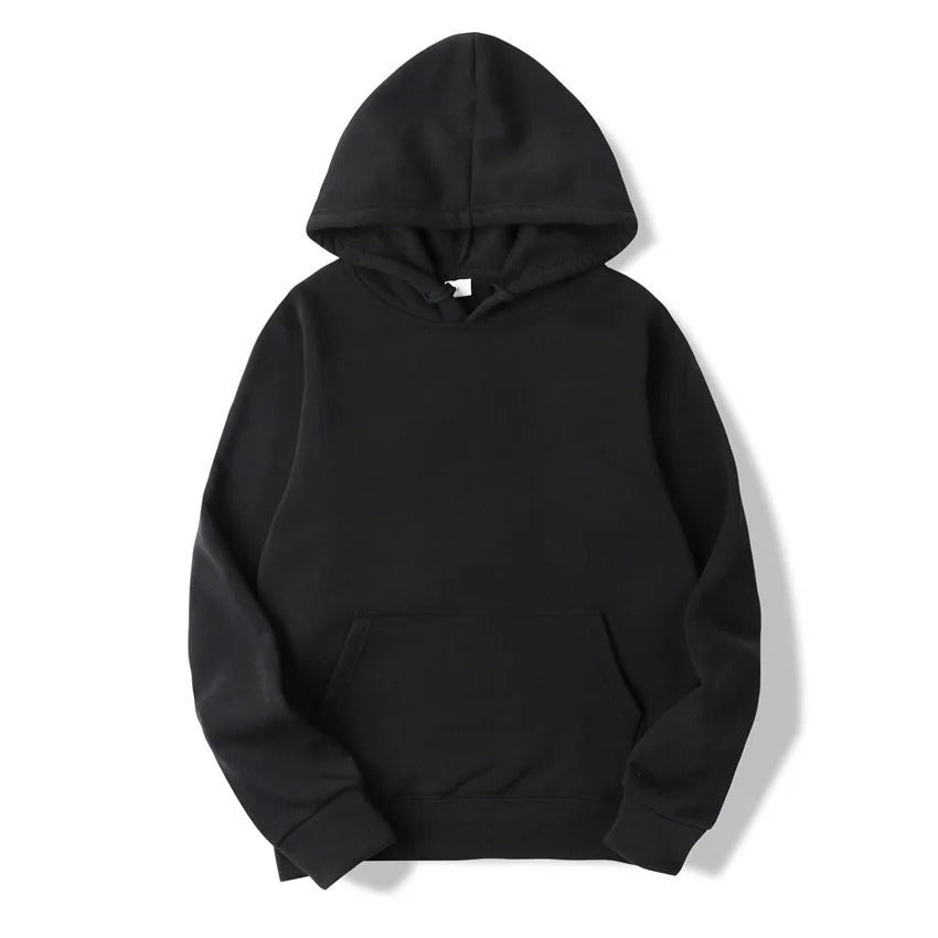 Heidi-Mode | Solid Color Cotton Hoodie for Women