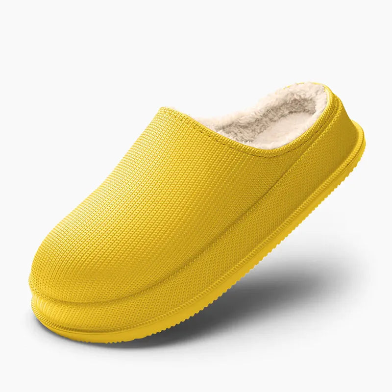 Warm Slippers with Wool Lining