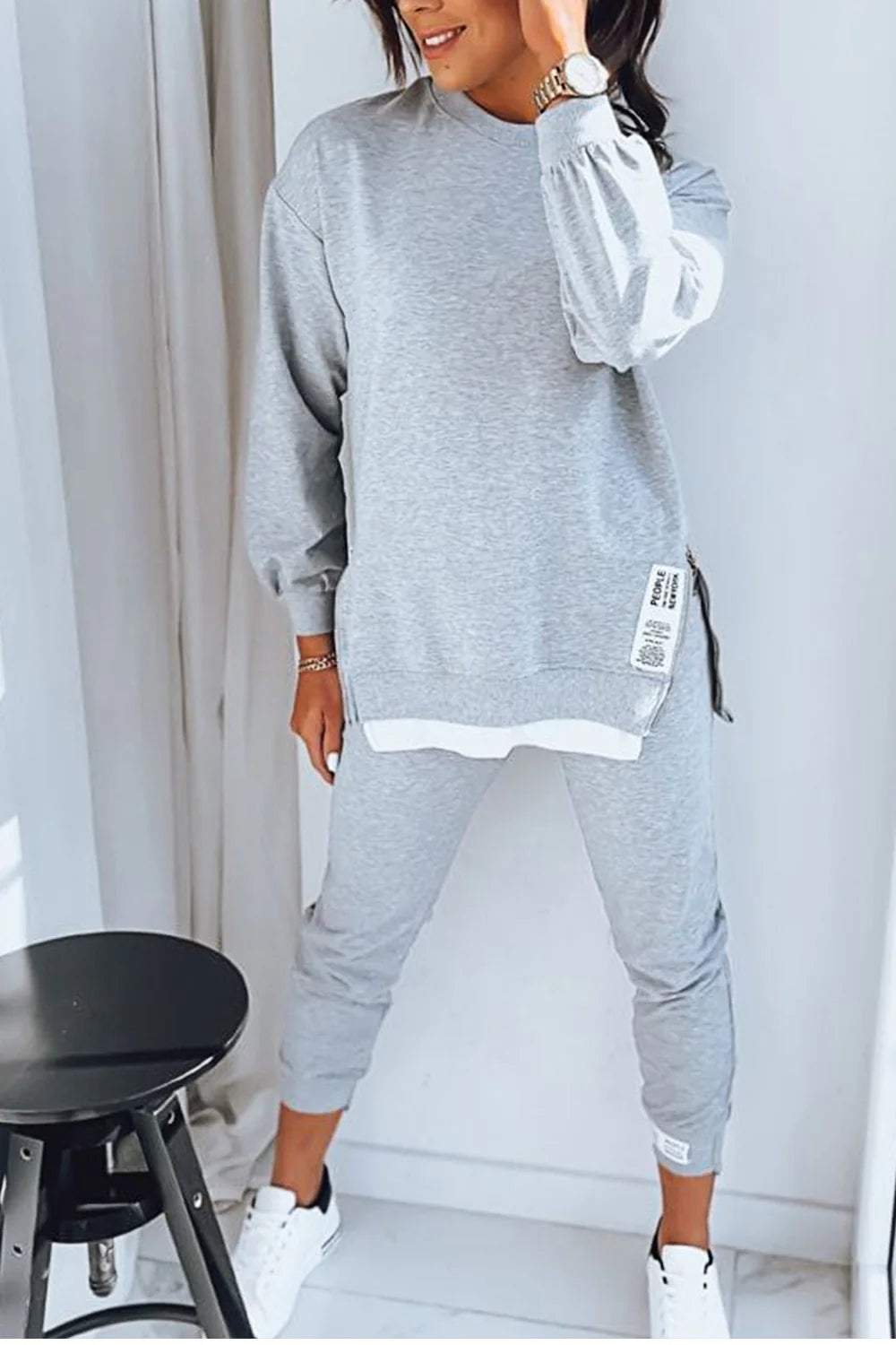 Heidi-Style | Comfortable Sweatshirt and Pants Set for Women