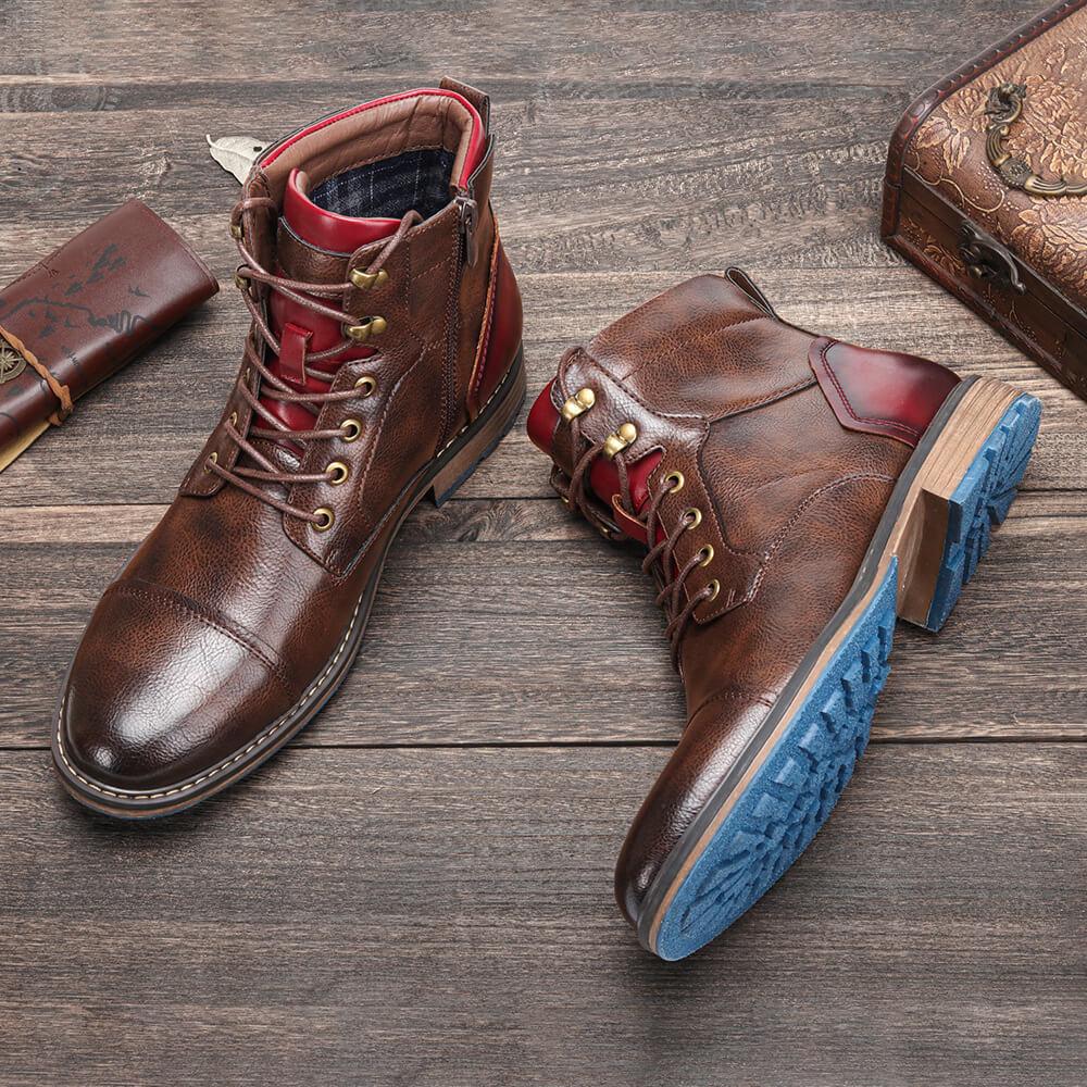 Heidi-Mode Robust Vintage Men's Boots