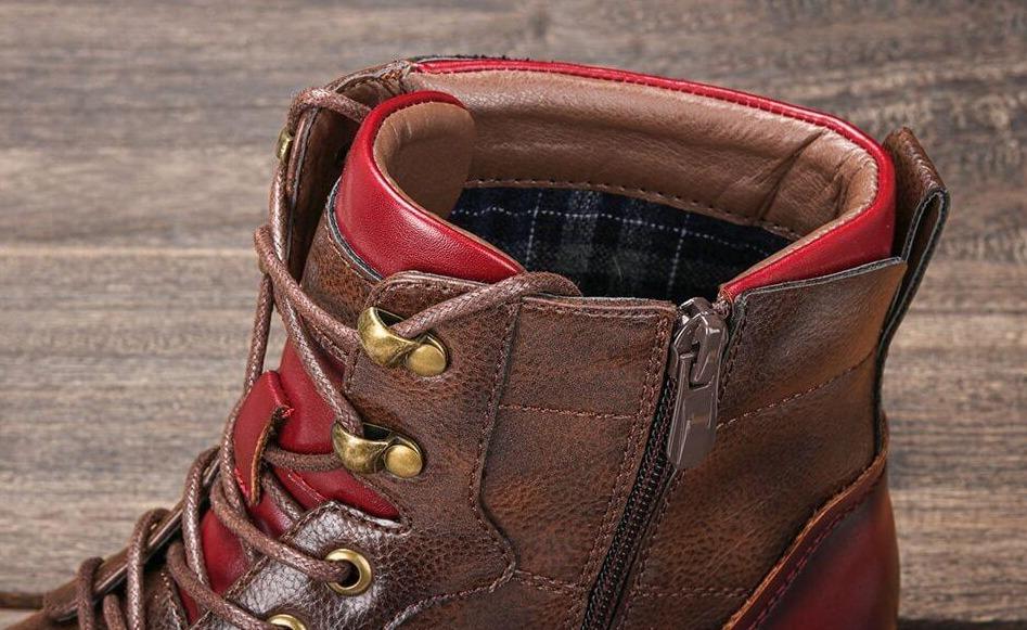 Heidi-Mode Robust Vintage Men's Boots