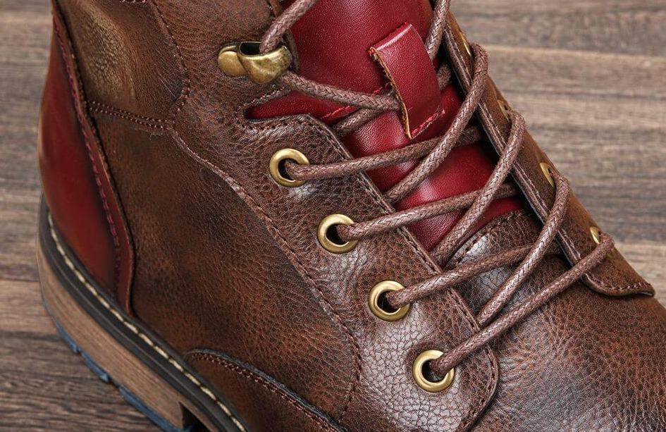 Heidi-Mode Robust Vintage Men's Boots