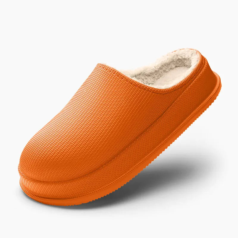 Warm Slippers with Wool Lining