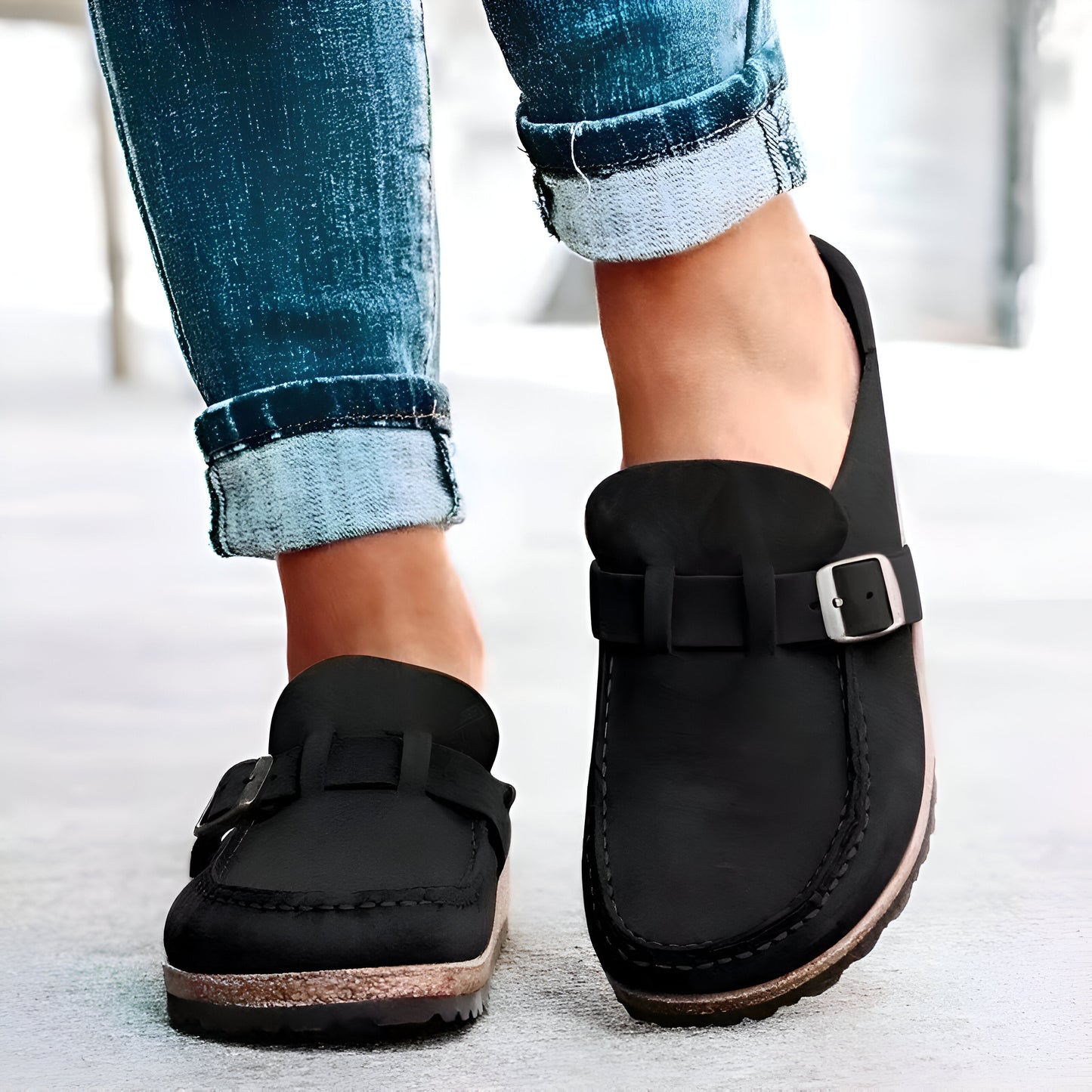 ORTHOPEDIC MOCCASIN SANDALS