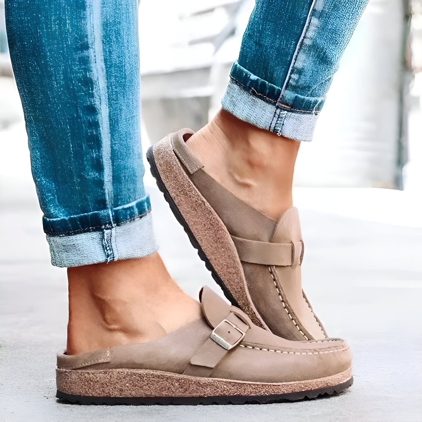 ORTHOPEDIC MOCCASIN SANDALS