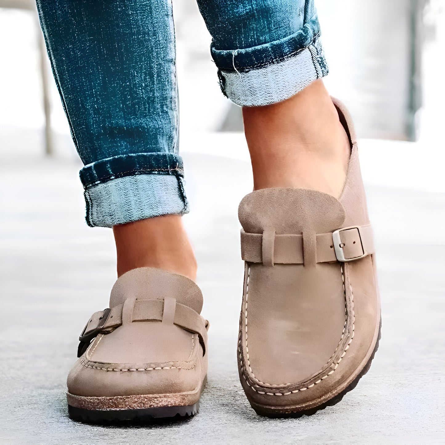 ORTHOPEDIC MOCCASIN SANDALS