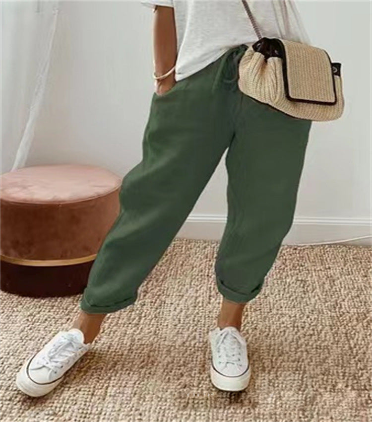 Elegant Cotton Pants