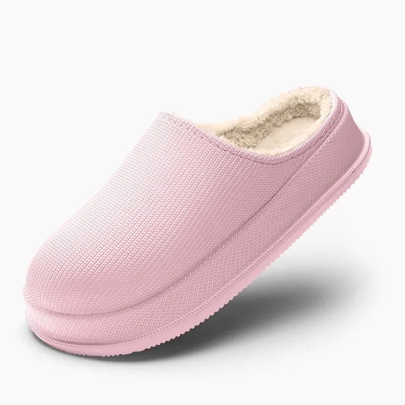 Warm Slippers with Wool Lining